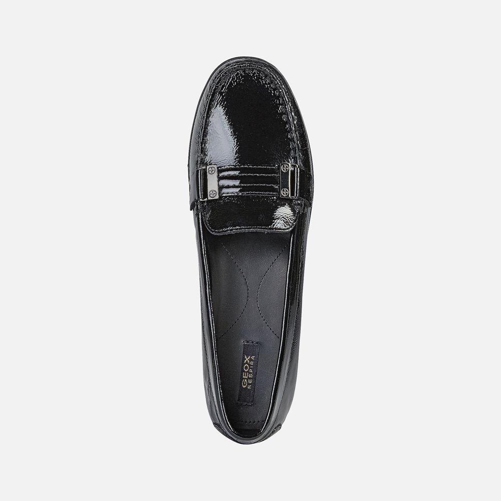 Geox Bayan Loafers Siyah - Elidia - UNE-273950